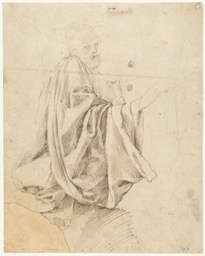 Estudio para una figura arrodillada de Lieven Mehus