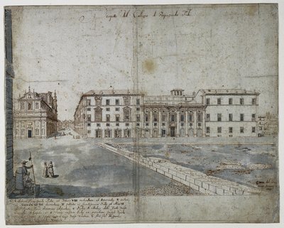 Dieciocho vistas de Roma: El Collegio di Propaganda Fide de Lievin Cruyl
