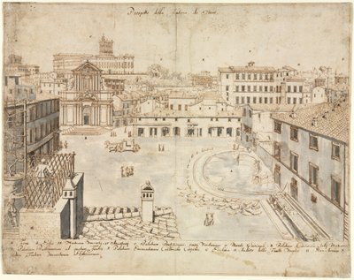 Dieciocho vistas de Roma: La Fuente de Trevi de Lievin Cruyl