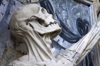 Desollado, o El esqueleto (detalle) de Ligier Richier