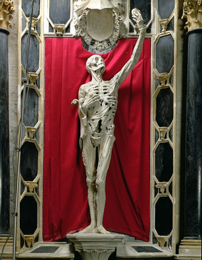 Desollado, o El Esqueleto, la tumba de René de Chalon, Príncipe de Orange, c.1544 de Ligier Richier