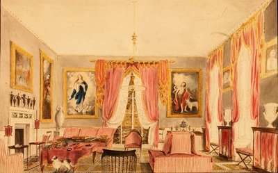 La sala de estar, Aynhoe de Lili Cartwright