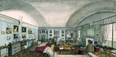 La Sala de Estar en Aynhoe de Lili Cartwright