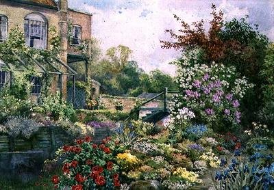 Un remanso en el jardín de rocas de Sir George Darwin de Lilian Stannard