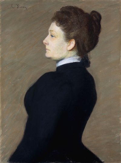 Dama de negro de Lilla Cabot Perry