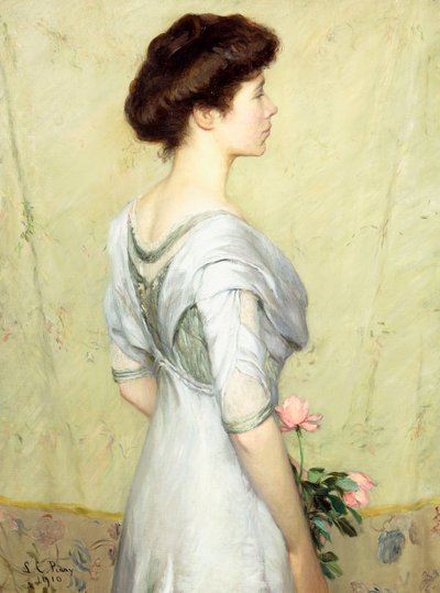 La rosa rosa de Lilla Cabot Perry