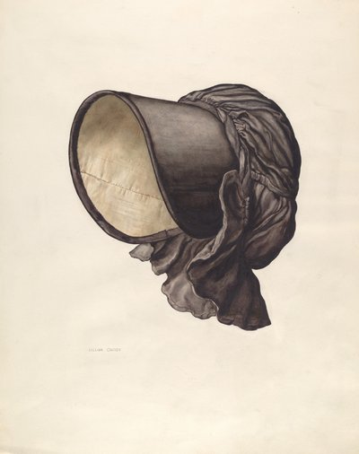 Bonete, c. 1940 de Lillian Causey