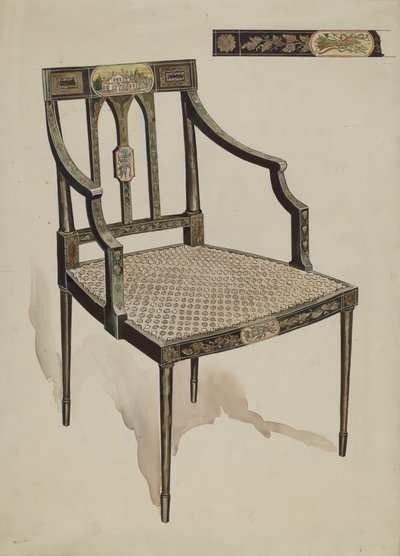 Silla, c. 1936 de Lillian Causey