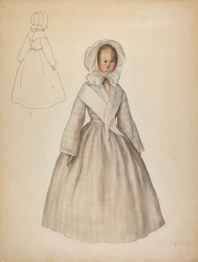 Muñeca, c. 1939 de Lillian Causey