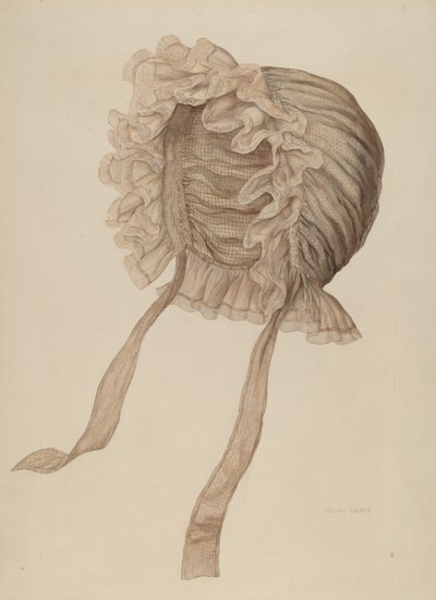 Gorro de noche, ca. 1940 de Lillian Causey