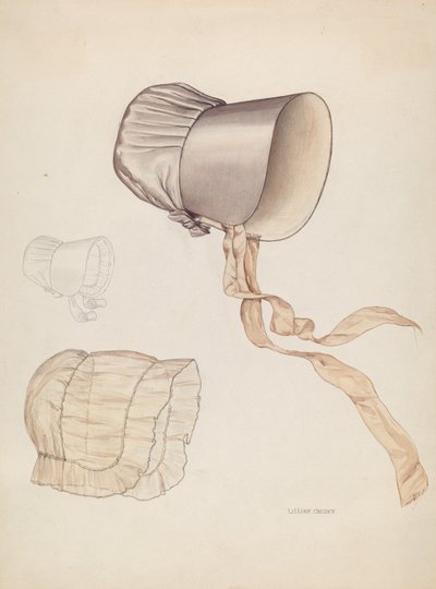 Bonete Cuáquero, c. 1937 de Lillian Causey