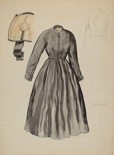 Vestido cuáquero de Lillian Causey
