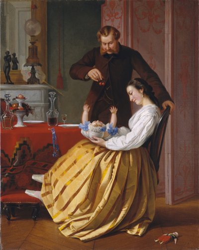 Pieza de conversación, c.1851-52 de Lilly Martin Spencer
