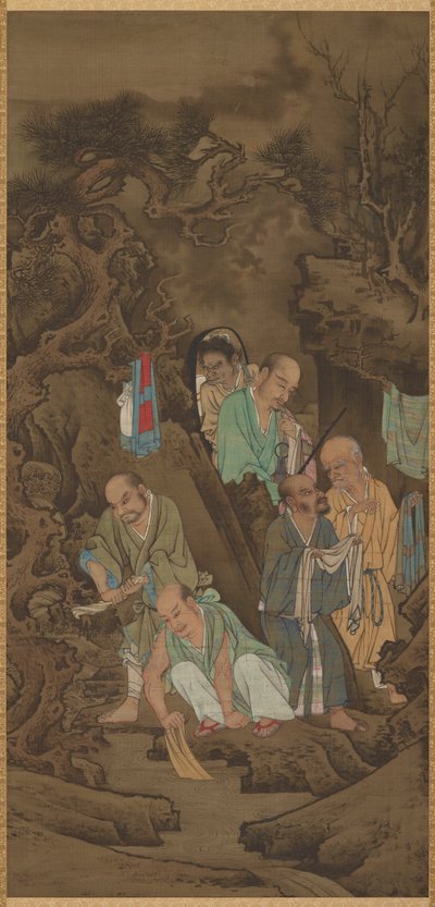 Luohan Lavando, 1178 de Lin Tinggui