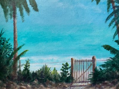 Estudio en la playa de Lincoln Seligman