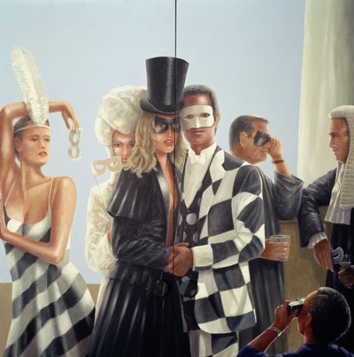 Mural del Hotel Berkley - 1 de Lincoln Seligman