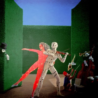 Murales del Hotel Berkley - 2 de Lincoln Seligman