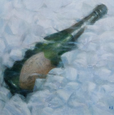 Champán en hielo, 2012 de Lincoln Seligman