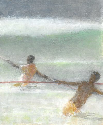 Pescadores tirando redes, 2015 de Lincoln Seligman