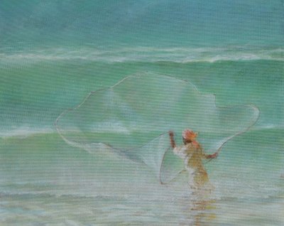 Pescador solitario 2019 de Lincoln Seligman