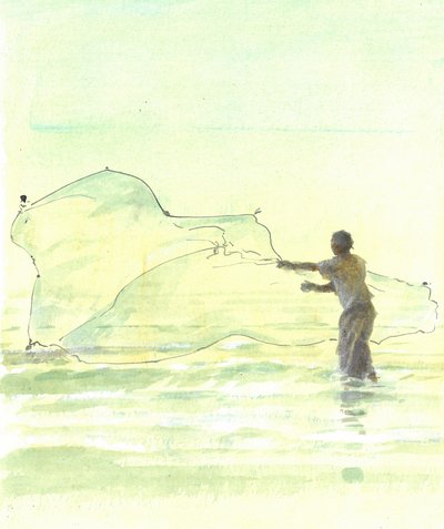 Pescador solitario 2, 2015 de Lincoln Seligman
