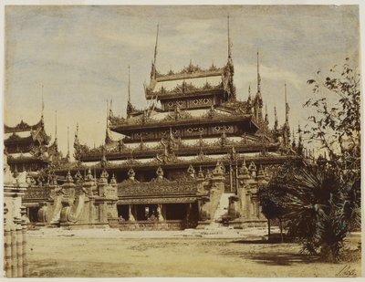 Amerapoora: Maha-Too-Lo-Bounghian Kyoung, 1855 de Linnaeus Tripe