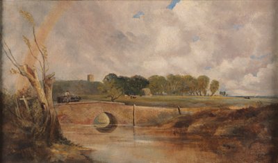 Un arco iris - Vista del Stour de Lionel Constable