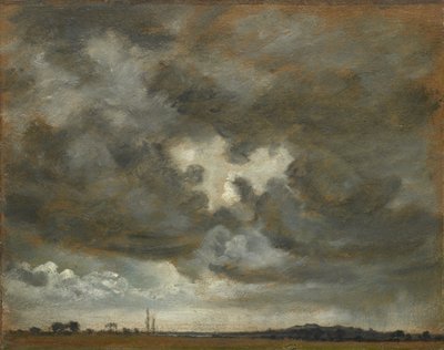 Estudio de nubes, c.1850 de Lionel Constable