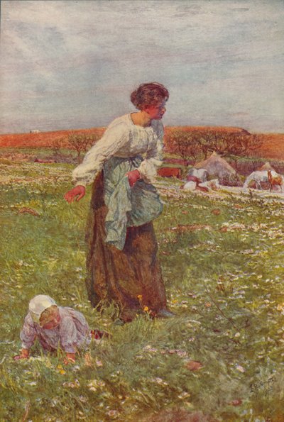 La madre y el niño, c1903, c1915 de Lionel Percy Smythe