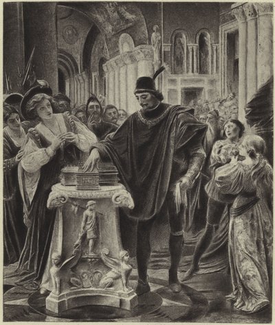 La elección de Bassanio de Lionel Royer