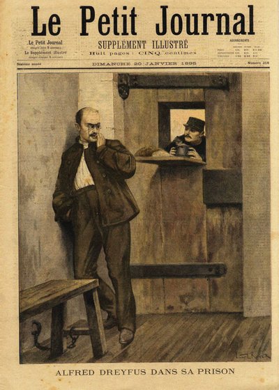 Le Petit Journal sobre el caso Dreyfus, 1895 de Lionel Royer