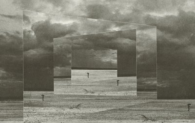 Aventura en el espacio (foto en blanco y negro) de Lionel Wendt