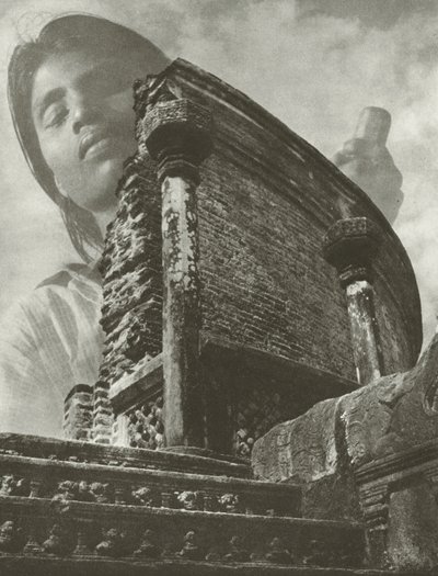 Los ojos no están aquí (foto en blanco y negro) de Lionel Wendt