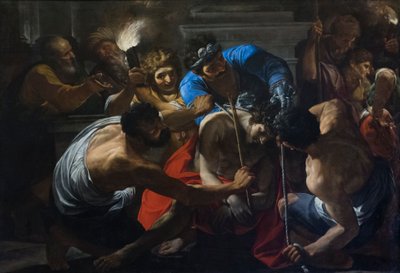 La coronación de espinas, finales del siglo XVI-principios del XVII (óleo sobre lienzo) de Lionello Spada