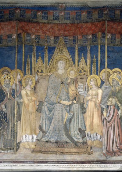 Maestà, 1317 de Lippo Memmi