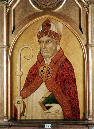 San Agustín de Hipona, principios del siglo XIV de Lippo Memmi