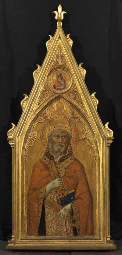 San Pedro como Papa, c.1365 de Lippo Vanni