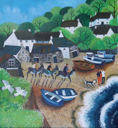 Puerto de Cadgwith de Lisa Graa Jensen