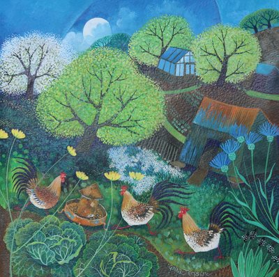 Gallinas felices, 2016 de Lisa Graa Jensen