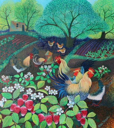 Fiesta de gallinas, 2016 de Lisa Graa Jensen