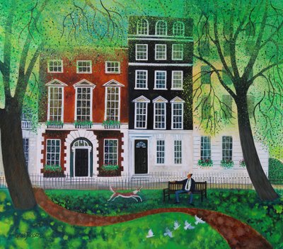 Relajándose en Berkley Square 2016 de Lisa Graa Jensen