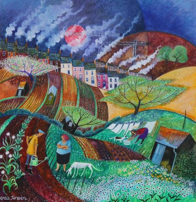 Chimeneas humeantes de Lisa Graa Jensen