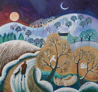 Paseo invernal nevado, 2017 de Lisa Graa Jensen
