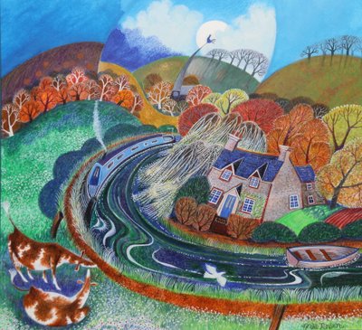 Santa Catalina, río Wey, 2019 de Lisa Graa Jensen