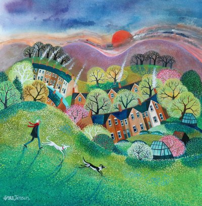 Subiendo la montaña, 2019 de Lisa Graa Jensen