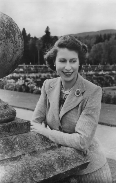 Reina Isabel II en Balmoral, 28 de septiembre de 1952 de Lisa Sheridan
