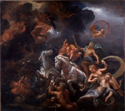 Neptuno y Anfitrite de Livio Mehus