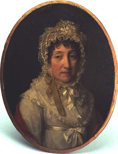 Retrato de una Dama Anciana de Lizinska Aimee Zoe de Mirbel