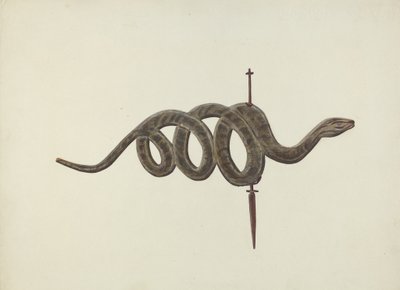 Veleta de serpiente, c. 1938 de Lloyd Broome