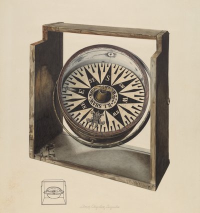 Brújula, 1938 de Lloyd Charles Lemcke